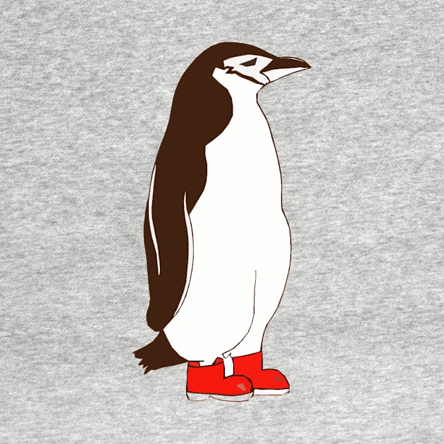 Penguin in wellies by drknice